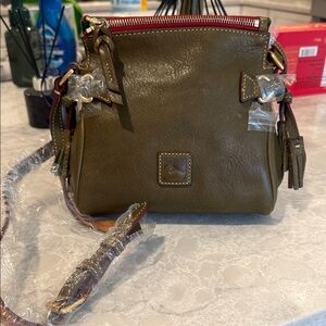 Dooney & Bourke mini Florentine  zip crossbody